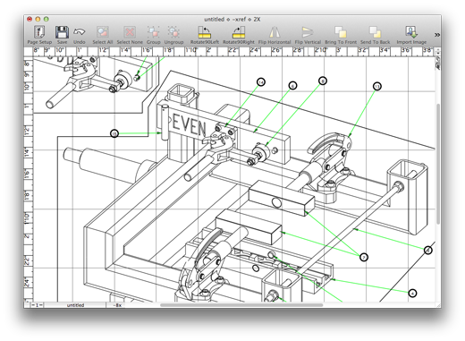 DWG file open