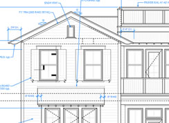 House Front Elevation