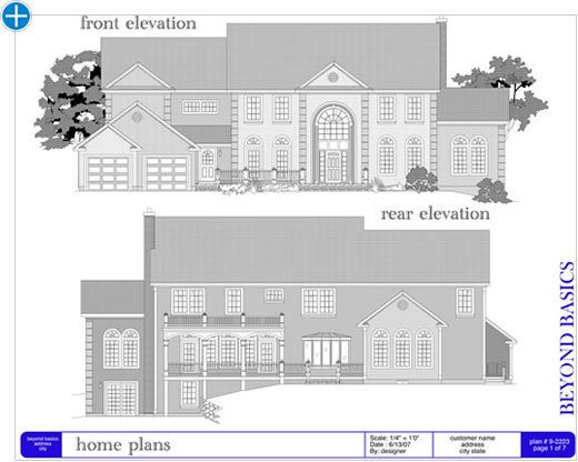 maki 2d plan elevation